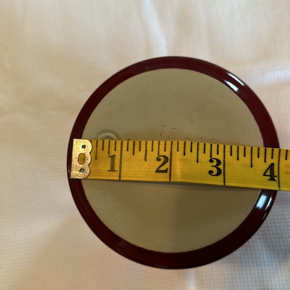 Le Creuset Stoneware Utensil Holder Crock Cherry Red Ombré - Picture 8 of 10